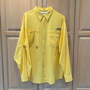 Columbia Men's Yellow Shirt